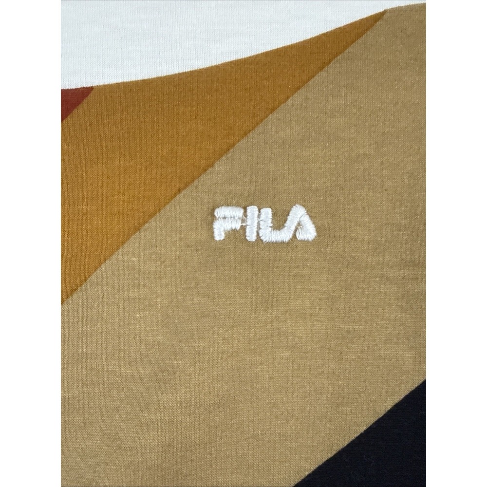 Vintage Retro Single Stitch T Shirt Woman's FILA Italy 1980s ? Swim Cover Dress - Picture 3 of 16